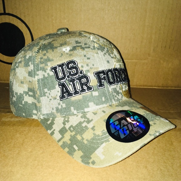 U.S. Air Force Camouflaged Embroidered Cap. - Picture 4 of 5